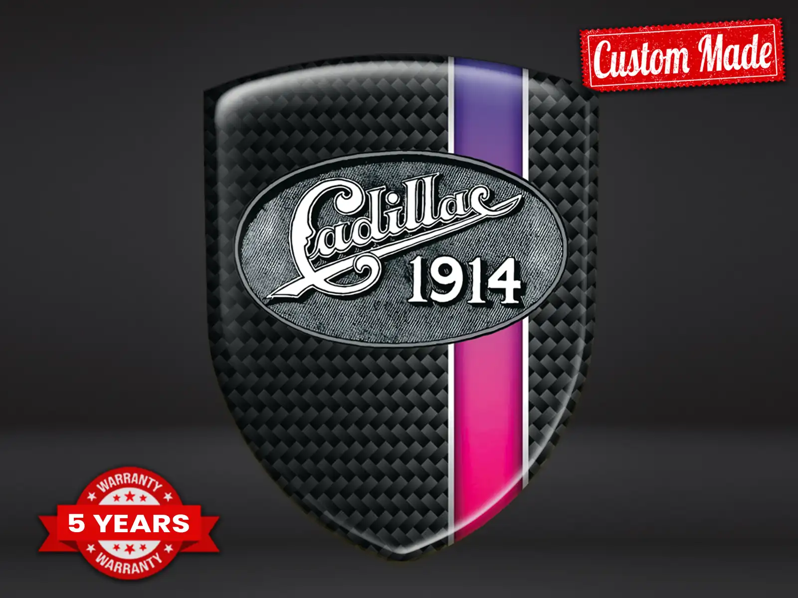 Cadillac Fensteraufkleber Premium Stilvoll Universal